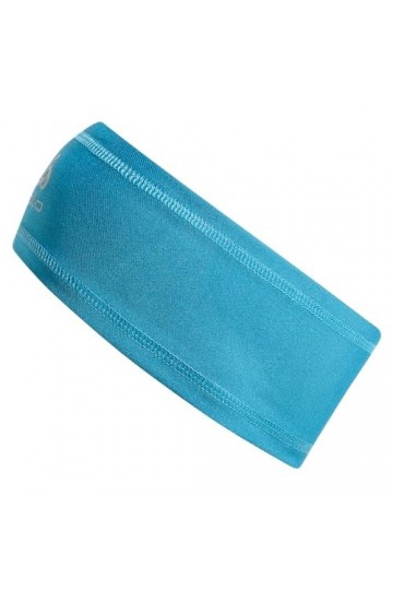 Odlo Polyknit Warm Eco Bandeau par Temps Froid, Bleu, Taille Unique Mixte