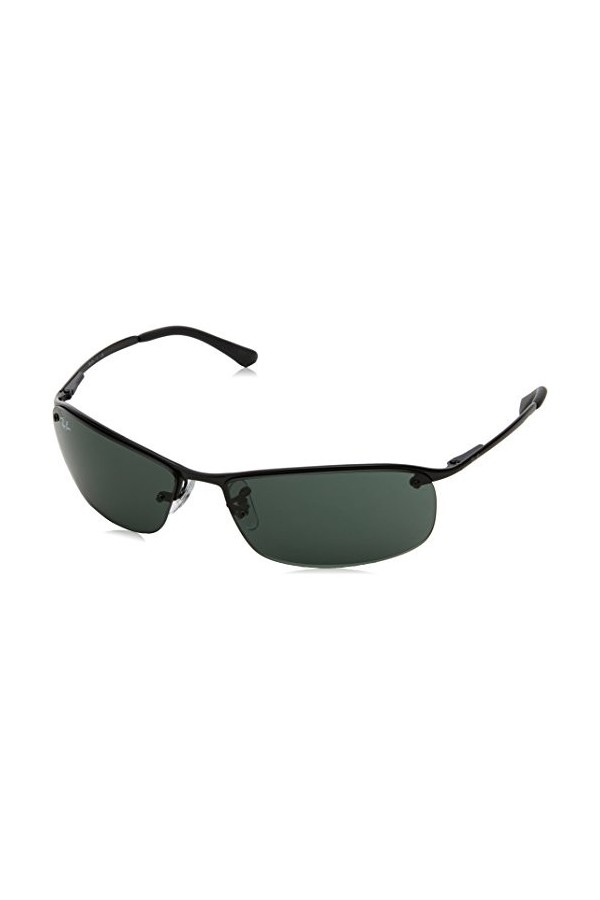 Rayban Lunettes de Soleil Top Bar 3183 Gunmetal Polarized Green 004/9A