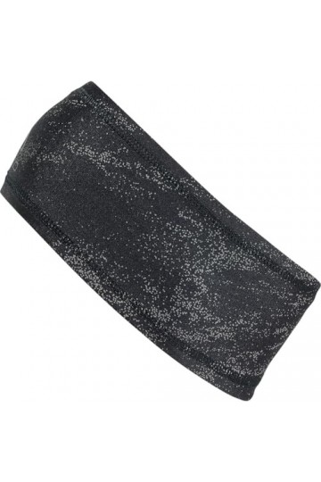 Odlo Polyknit Warm Eco Reflective Bandeau par Temps Froid, Noir, Taille Unique Mixte