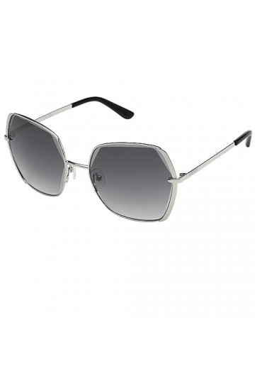 GUESS Femme GU7721 Lunettes de Soleil, Shiny Light nickeltin, 60