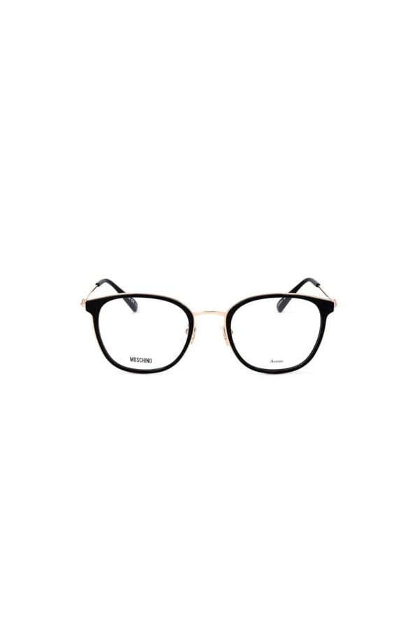 MOSCHINO Mos590/F Lunettes de Soleil, Noir, 52 Femme