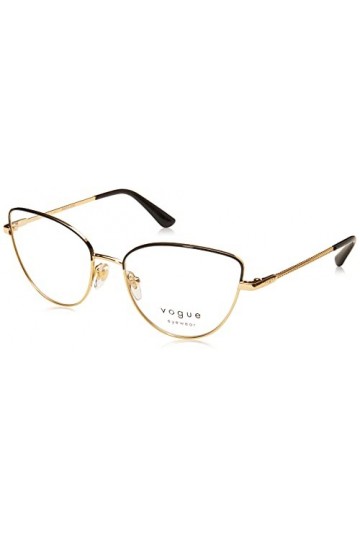 Ray-Ban 0VO4109 Lunettes de Soleil, Noir Gold/Black , 53 Femme