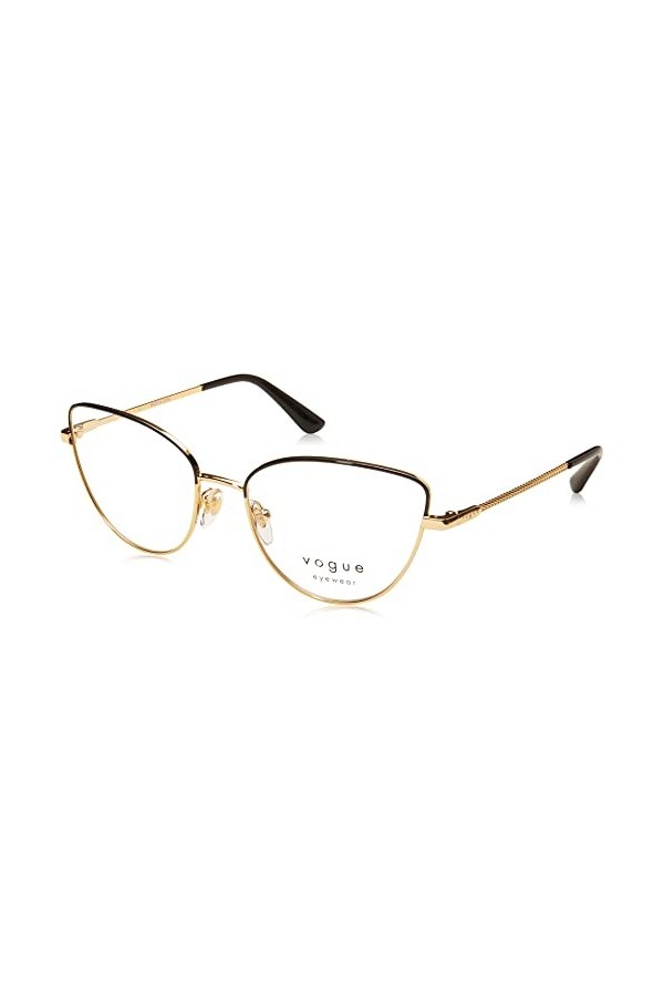 Ray-Ban 0VO4109 Lunettes de Soleil, Noir Gold/Black , 53 Femme