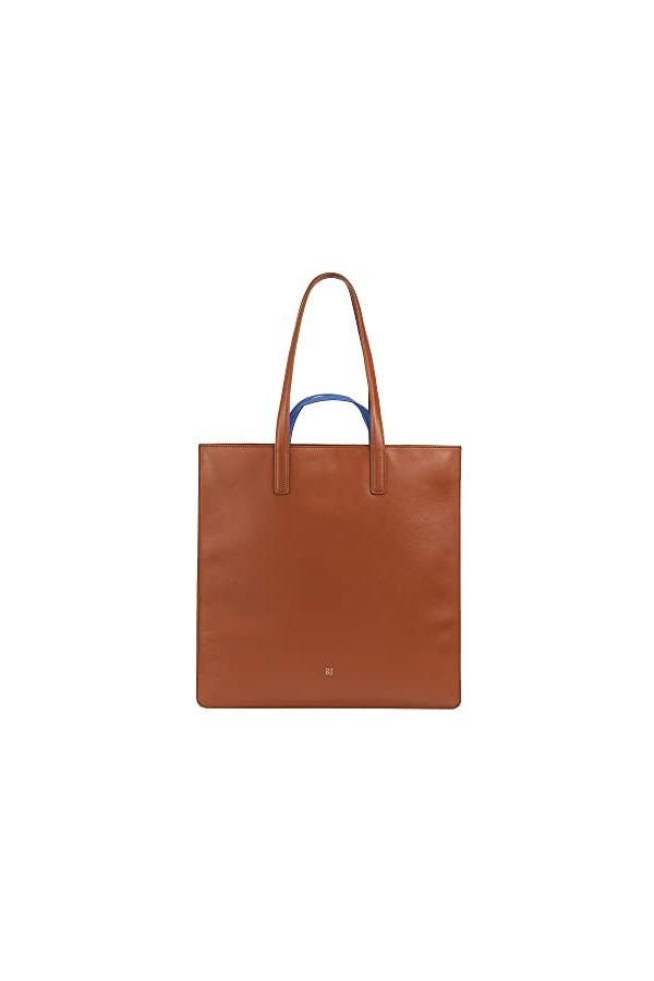 DUDU Grand Sac Souple pour Femme, Sac Shopping Tote en Cuir Coloré, Double Poignées, Sac Epaule Elégant, Sac à Main Spacieux 