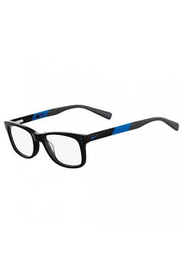 Nike 5538 49 Sunglasses, 013 Black Photo Blue, Unisex