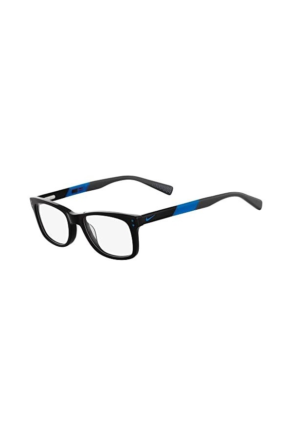 Nike 5538 49 Sunglasses, 013 Black Photo Blue, Unisex