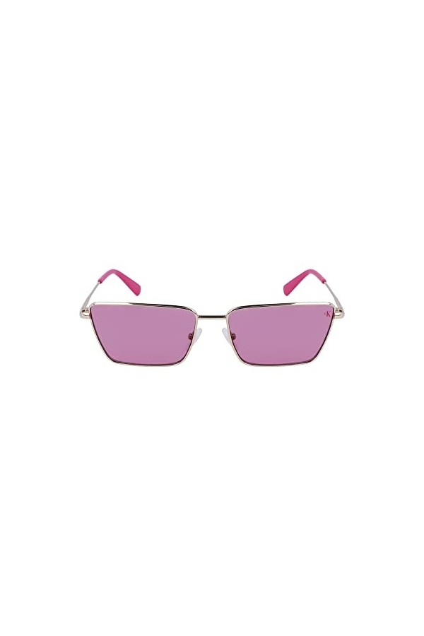 Calvin Klein Jeans CKJ22217S Sunglasses, 719 Gold Pink, Taille Unique Unisex
