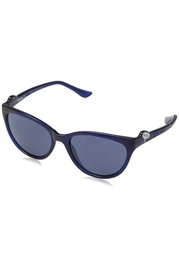 Moschino MO64502S Moschino Mo64502S Cateye Lunettes de Soleil 56 Bleu, bleu, taille unique