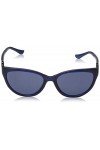 Moschino MO64502S Moschino Mo64502S Cateye Lunettes de Soleil 56 Bleu, bleu, taille unique