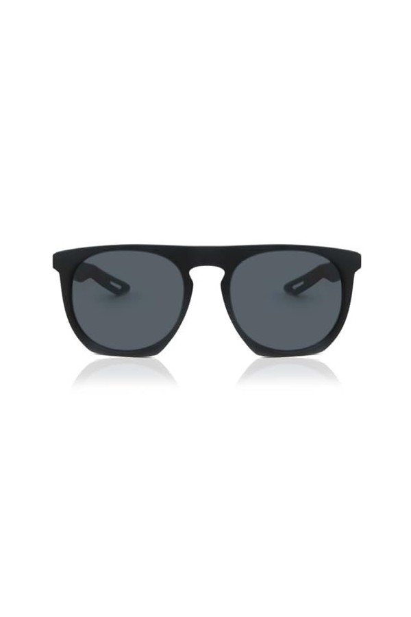 Nike Flatspot Xxii Sunglasses, Colour: 010 Matte Black/Dark Grey, Taille Unique Unisex