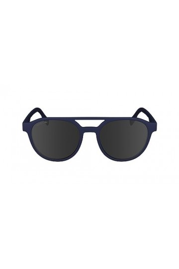 LACOSTE L6008S Lunettes de Soleil, Matte Blue, Taille Unique Homme