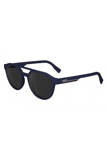 LACOSTE L6008S Lunettes de Soleil, Matte Blue, Taille Unique Homme