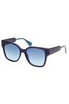 MAX &CO MO0036 Lunettes de Soleil, Bleu Brillant, 55/16/140 Femme