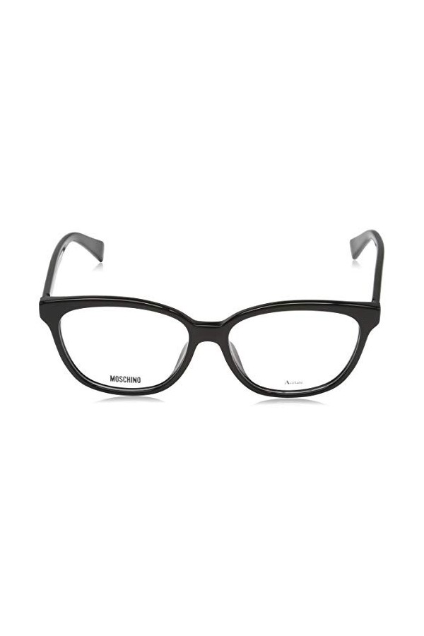 MOSCHINO Brillengestelle Mos527/F-807-53 Damen Lunettes de Soleil, Noir Schwarz , 53.0 Femme