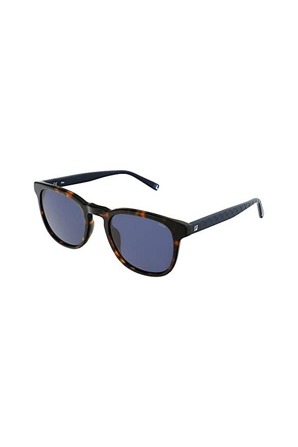 Fila SF9392V Sunglasses, Havana Dark Shiny, 51 Unisex