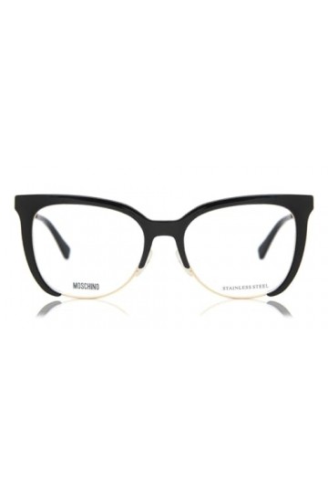 MOSCHINO Mos530 Lunettes de Soleil, Noir, 52 Femme