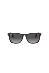 Ray-Ban - Lunette de soleil Chris RB4187_622/8G Wayfarer - Femme, Black schwarz 