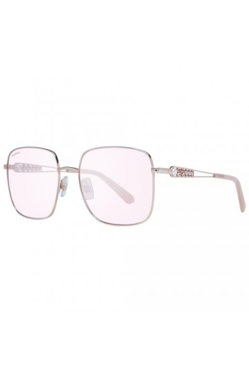 SWAROVSKI SK0263, Lunettes de Soleil Femme, Shiny Rose Gold, 56