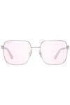 SWAROVSKI SK0263, Lunettes de Soleil Femme, Shiny Rose Gold, 56
