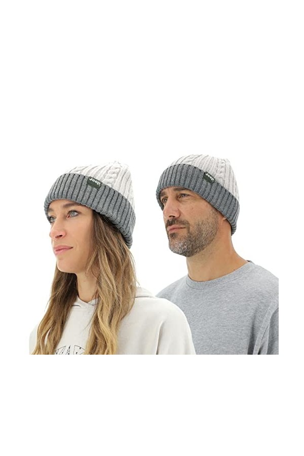 Jeep O102602-E857 J Twisted Tricot Hat J22W Unisexe Agave Green/Dark GM UNI