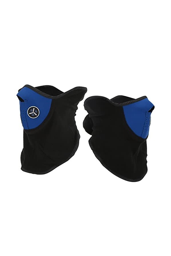 Demi-Masque Facial, Masque de Cyclisme dhiver Anti-poussi¨¨re Coupe-Vent pour Moto en Plein Air Skiin Cou Gu¨ºtres pour Adul