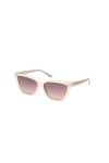 Guess Gu7919 Lunettes de Soleil Femme, Beige Brillant, Taille Unique
