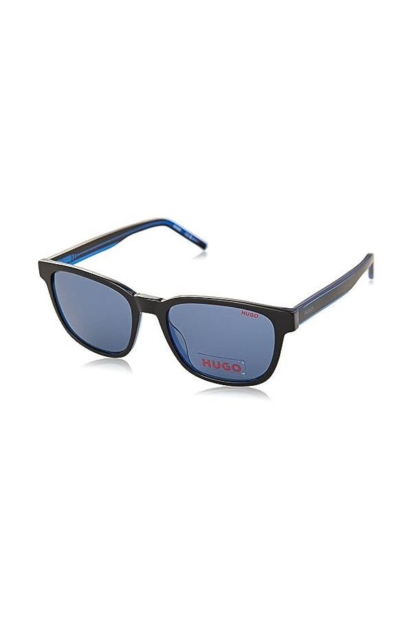 Hugo Boss HG 1243/s Sunglasses, D51/KU Black Blue, 54 Unisex