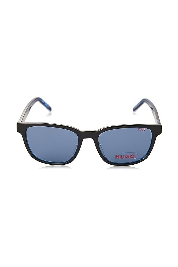 Hugo Boss HG 1243/s Sunglasses, D51/KU Black Blue, 54 Unisex