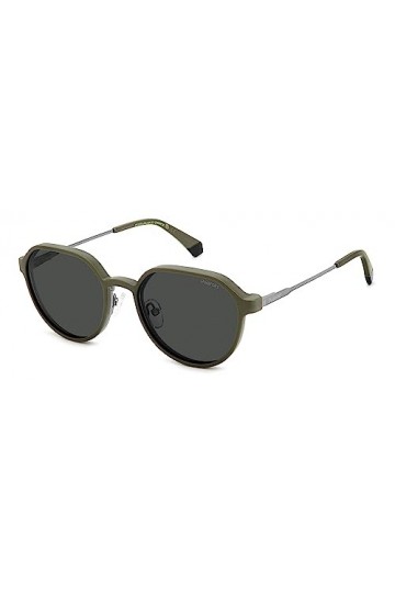 Polaroid PLD 6204/cs Sunglasses, SMF/M9 RUTHEN Green, 54 Unisex