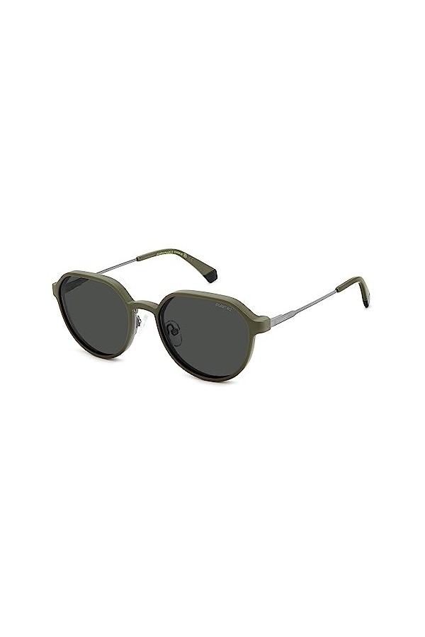Polaroid PLD 6204/cs Sunglasses, SMF/M9 RUTHEN Green, 54 Unisex