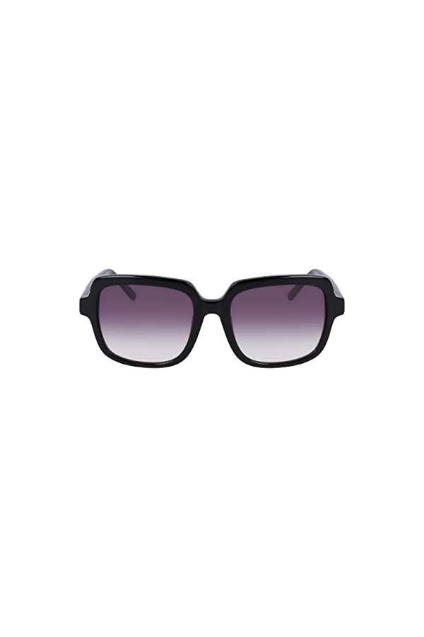 Dkny DK540S Sunglasses, 001 Black, 5419 Unisex