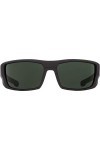 Spy Optic Dirk Lunettes de soleil RX Noir mat – HD Plus Gris/vert