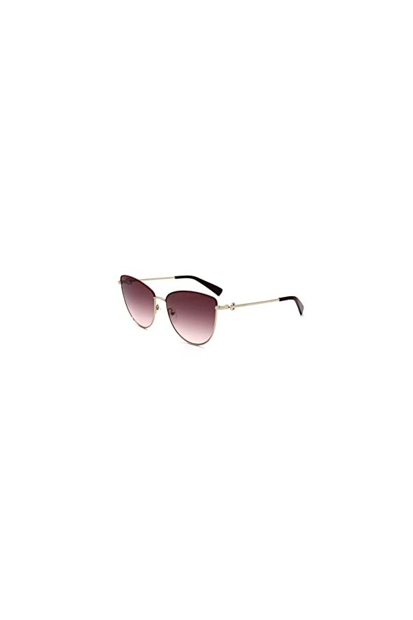 Lunettes de soleil LONGCHAMP LO 152 S 721 Or/Vin, Or/Rouge/Rouge Gradient-721, Lens-58 Bridge-16 B-50 Temple-140, Or/Rouge/Ro