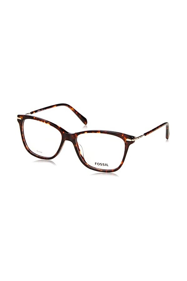 Fossil Fos 7105 Lunettes de Soleil, Havana, 52 Femme