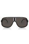 Carrera 1058/s Sunglasses, 08A/M9 Black Grey, 63 Unisex