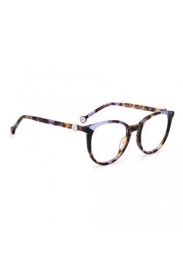 Carolina Herrera Ch 0056 Lunettes de Soleil, Violet Havana Black, 54 Femme