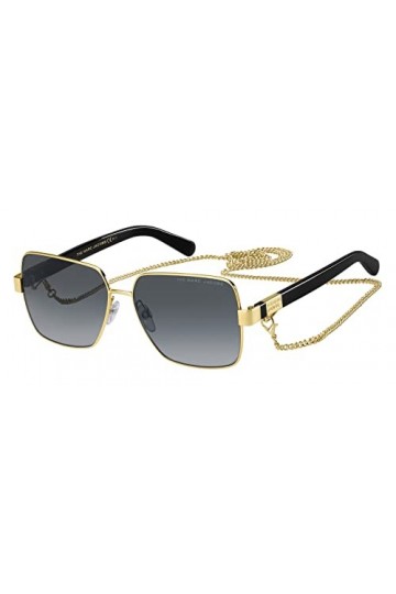 Marc Jacobs Marc 495/s Sunglasses, Gold, 58 mm Unisex