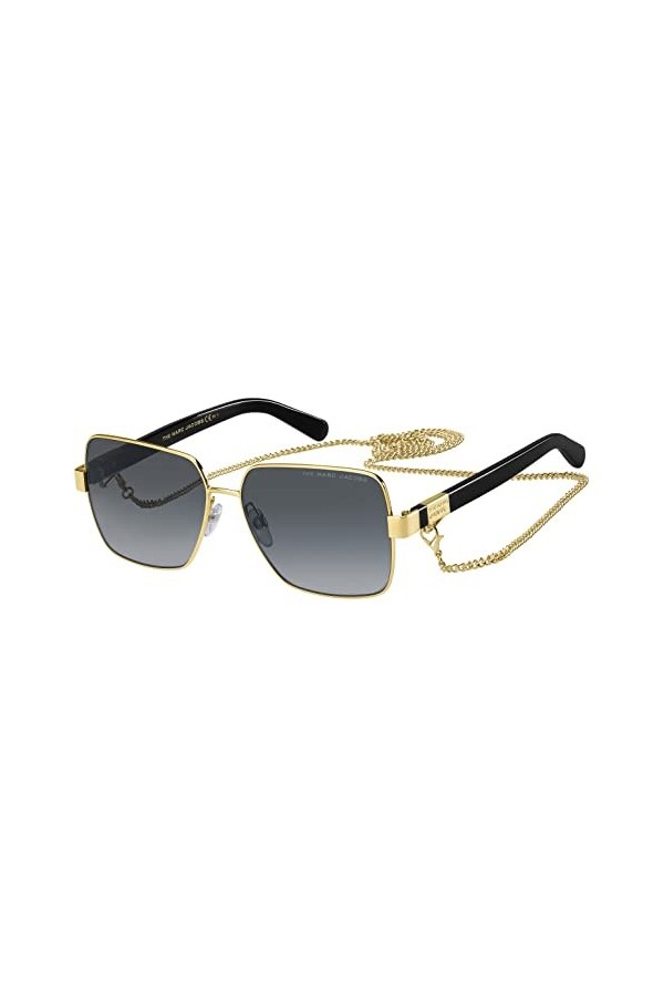 Marc Jacobs Marc 495/s Sunglasses, Gold, 58 mm Unisex
