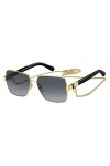 Marc Jacobs Marc 495/s Sunglasses, Gold, 58 mm Unisex