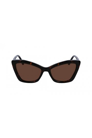 KARL LAGERFELD KL6105S Sunglasses, 242 Dark Tortoise, Taille Unique Unisex