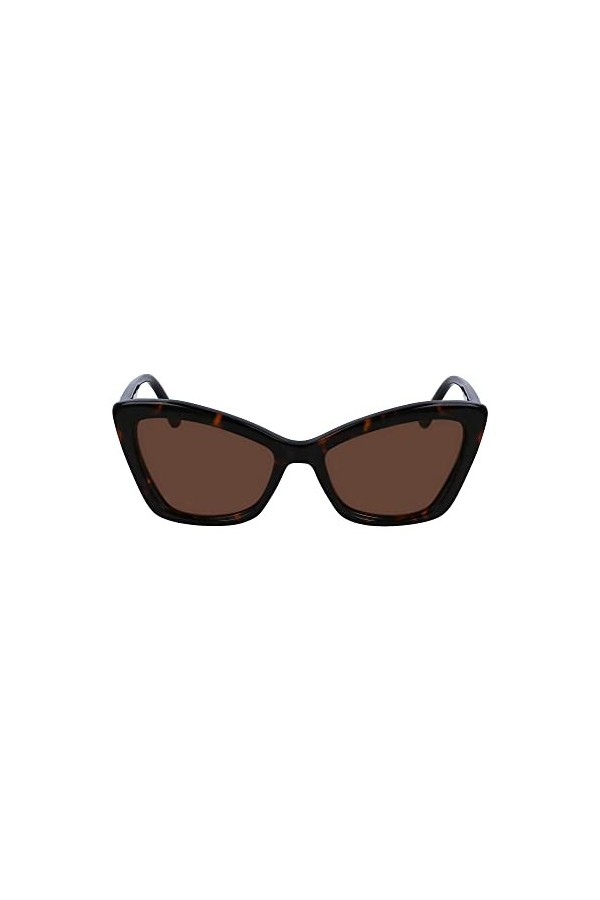KARL LAGERFELD KL6105S Sunglasses, 242 Dark Tortoise, Taille Unique Unisex