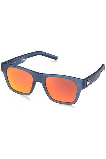 Tommy Hilfiger Th 1974/s Sunglasses, FLL/9O Matte Blue, 57 Unisex