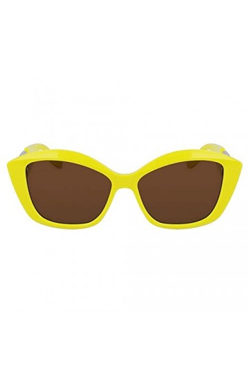 KARL LAGERFELD KL6102S Sunglasses, 703 Yellow, 56 Unisex