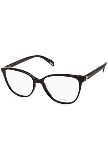 Police Vpld90 Lunettes de Soleil, Noir Brillant, 54 Femme