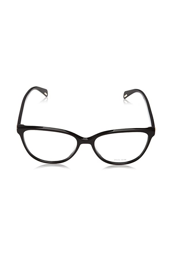 Police Vpld90 Lunettes de Soleil, Noir Brillant, 54 Femme