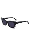 Calvin Klein Jeans CKJ23656S Sunglasses, 001 Black Crystal, Taille Unique Unisex