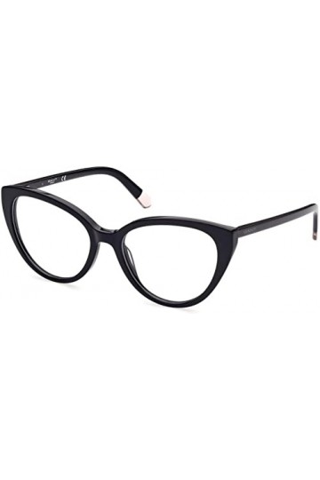 Gant GA4126 Lunettes, Shiny Black, 55/18/140 pour femme, Noir brillant