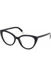 Gant GA4126 Lunettes, Shiny Black, 55/18/140 pour femme, Noir brillant