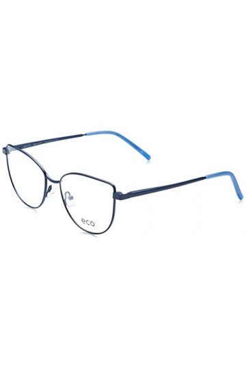 MODO & ECO Ivy Lunettes de Soleil, Bleu foncé, 53 Femme