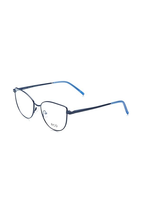MODO & ECO Ivy Lunettes de Soleil, Bleu foncé, 53 Femme